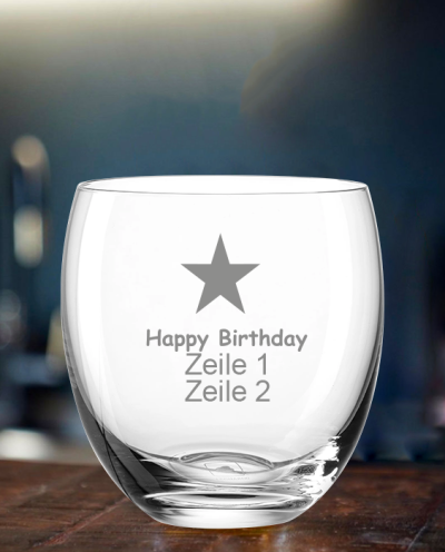 Teelichtglas [CHEERS] Geburtstag 5